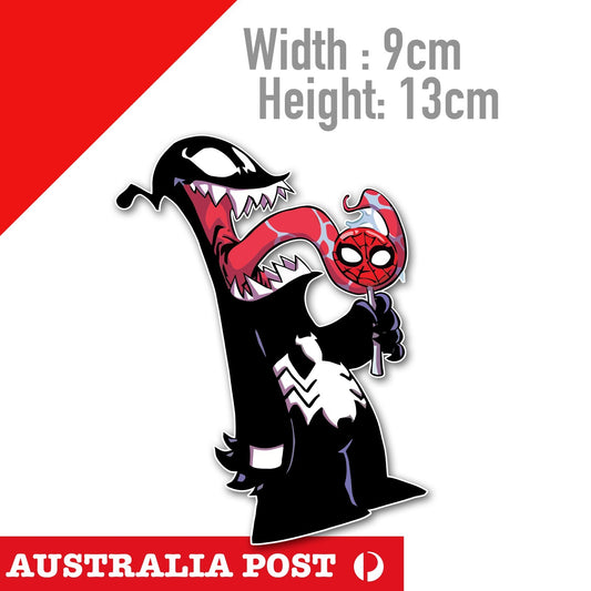 Venom Spiderman Funny  Laptop , Car  Decal Sticker 