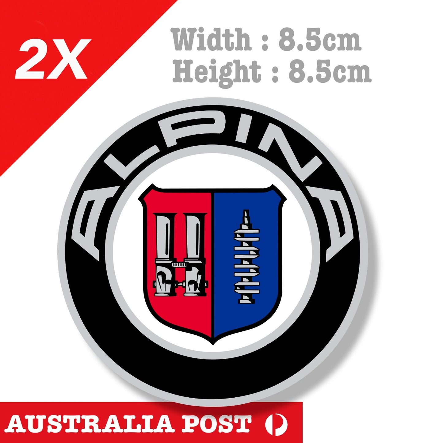 BMW ALPINA Round Logo Sticker