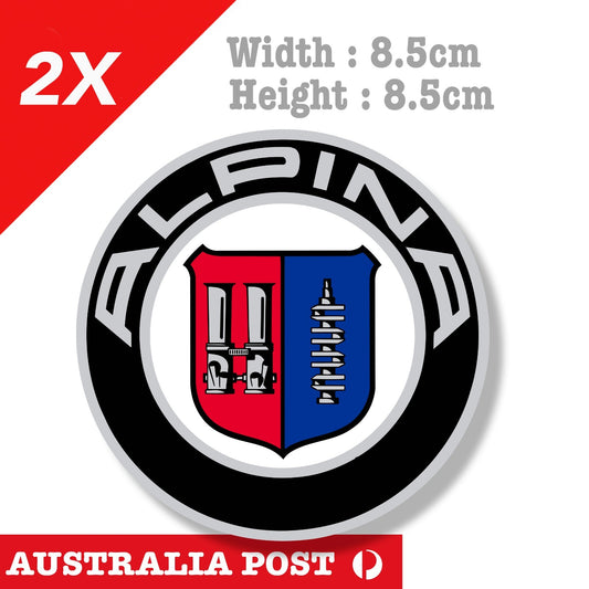 BMW ALPINA Round Logo Sticker