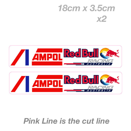 Red Bull Australia Racing -  AMPOL Banner Sticker 