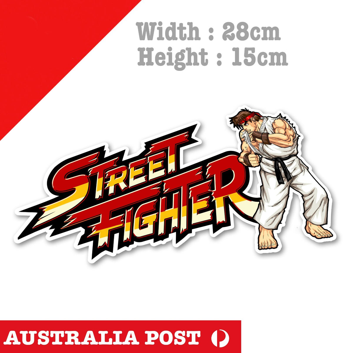 Street Fighter - Street Fighter Alpha Ryu , Street Fighter Game Sticker