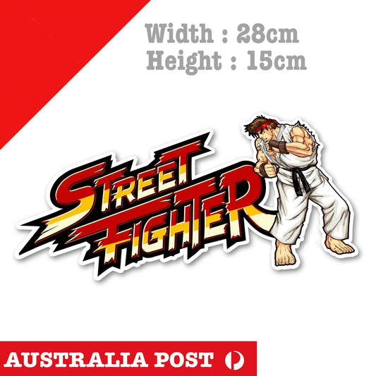 Street Fighter - Street Fighter Alpha Ryu , Street Fighter Game Sticker