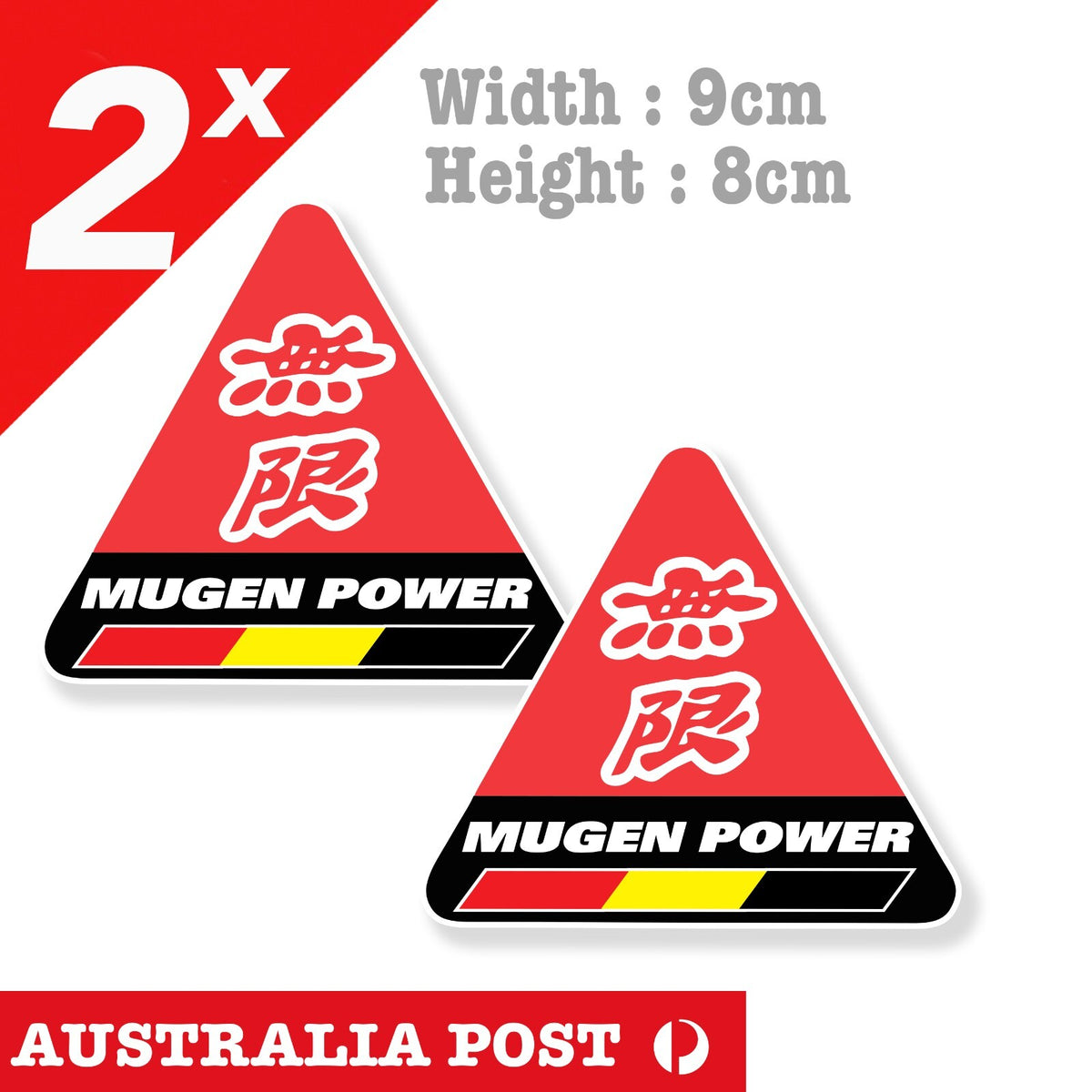 Mugen Power Motorsports  JDM Car Honda Logo JDM , OSAKA, JAPAN Sticker