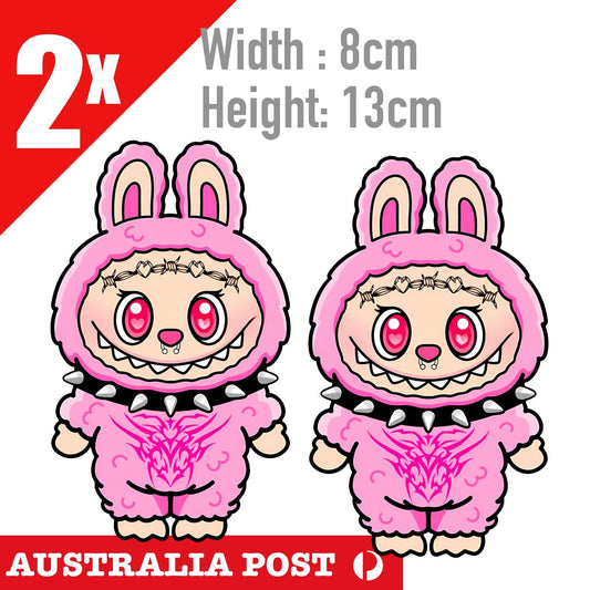 LaBUBU The Monsters Punk STICKER