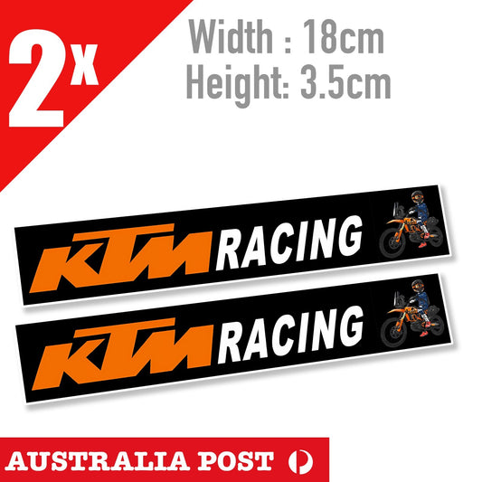 KTM Factory Racing Red Bull Racing Banner, Dirt Bike  Sticker