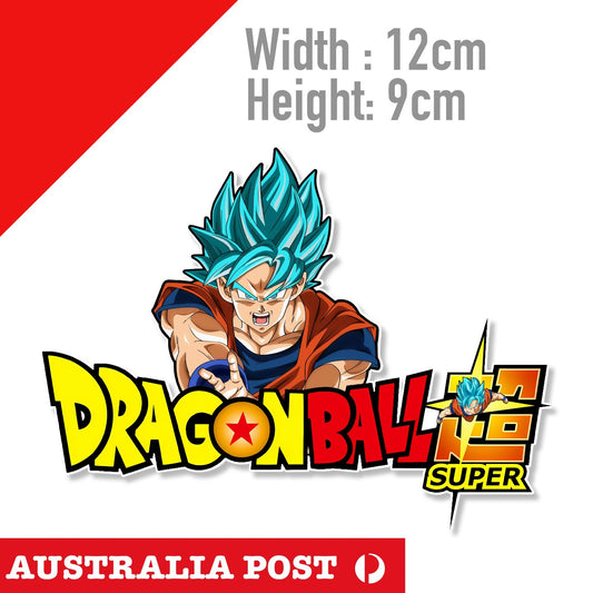 DRAGON BALL Z Super Logo Goku Super Saiyan JDM Japanese  Sticker