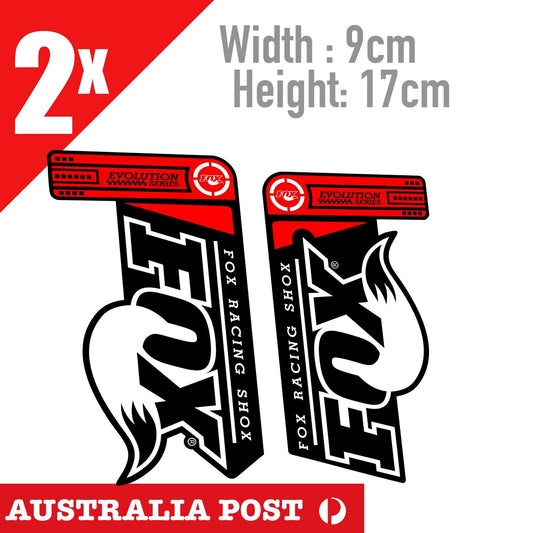 Fox Forks Suspension Factory Style Racing SHOX Sticker