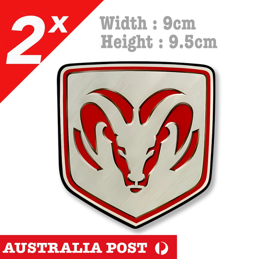DODGE RAM 2500, SRT GTS T/A Stryker Muscle V8 Ute, Truck Logo  Sticker