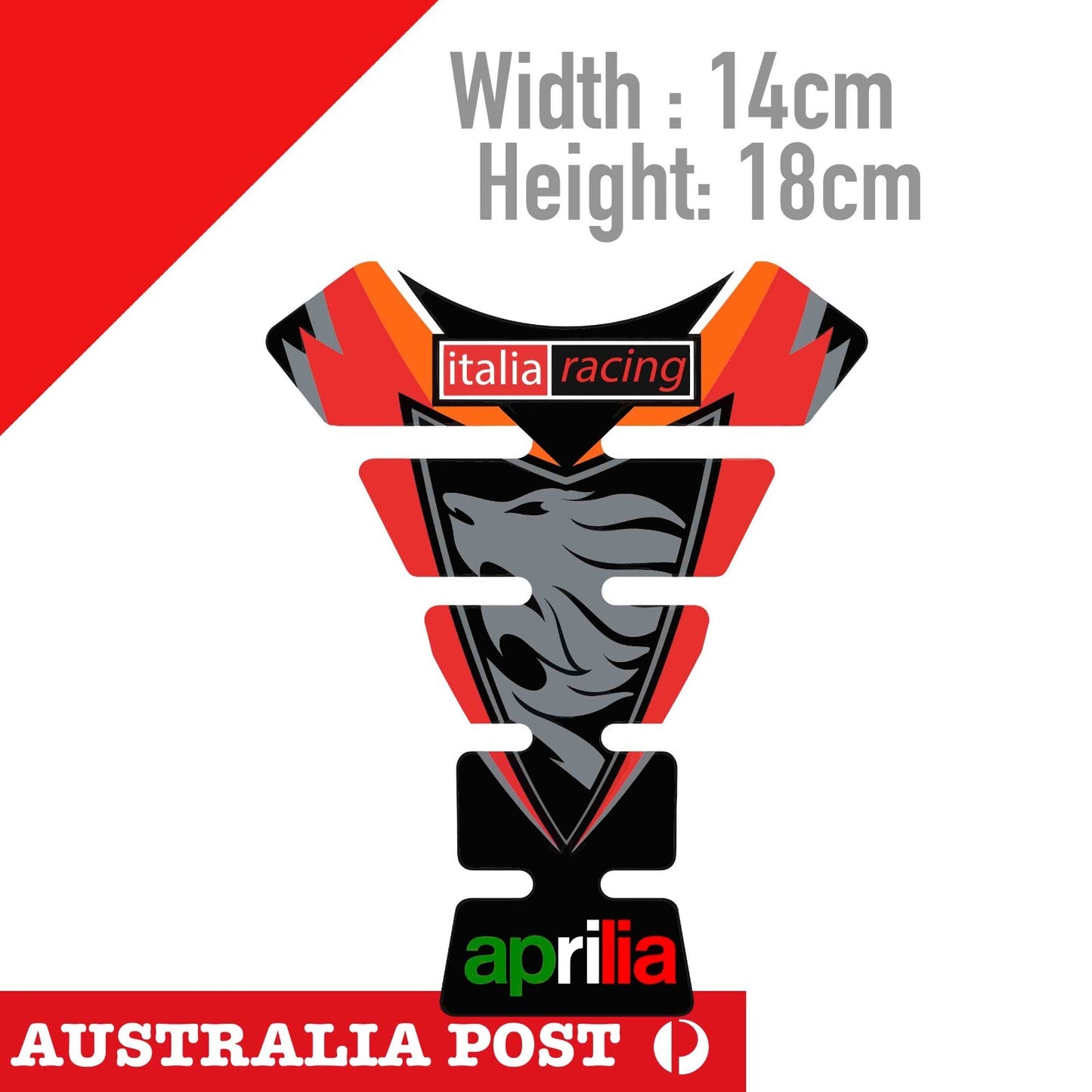 Aprilia Racing Motorcycle Gas Fuel APRILLIA Tank Sticker Decoration Tank Sticker