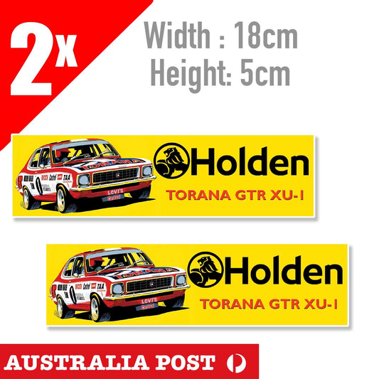 HOLDEN 1978  GTR UX-Torana- Legend Series Supercars Australia Decal Sticker