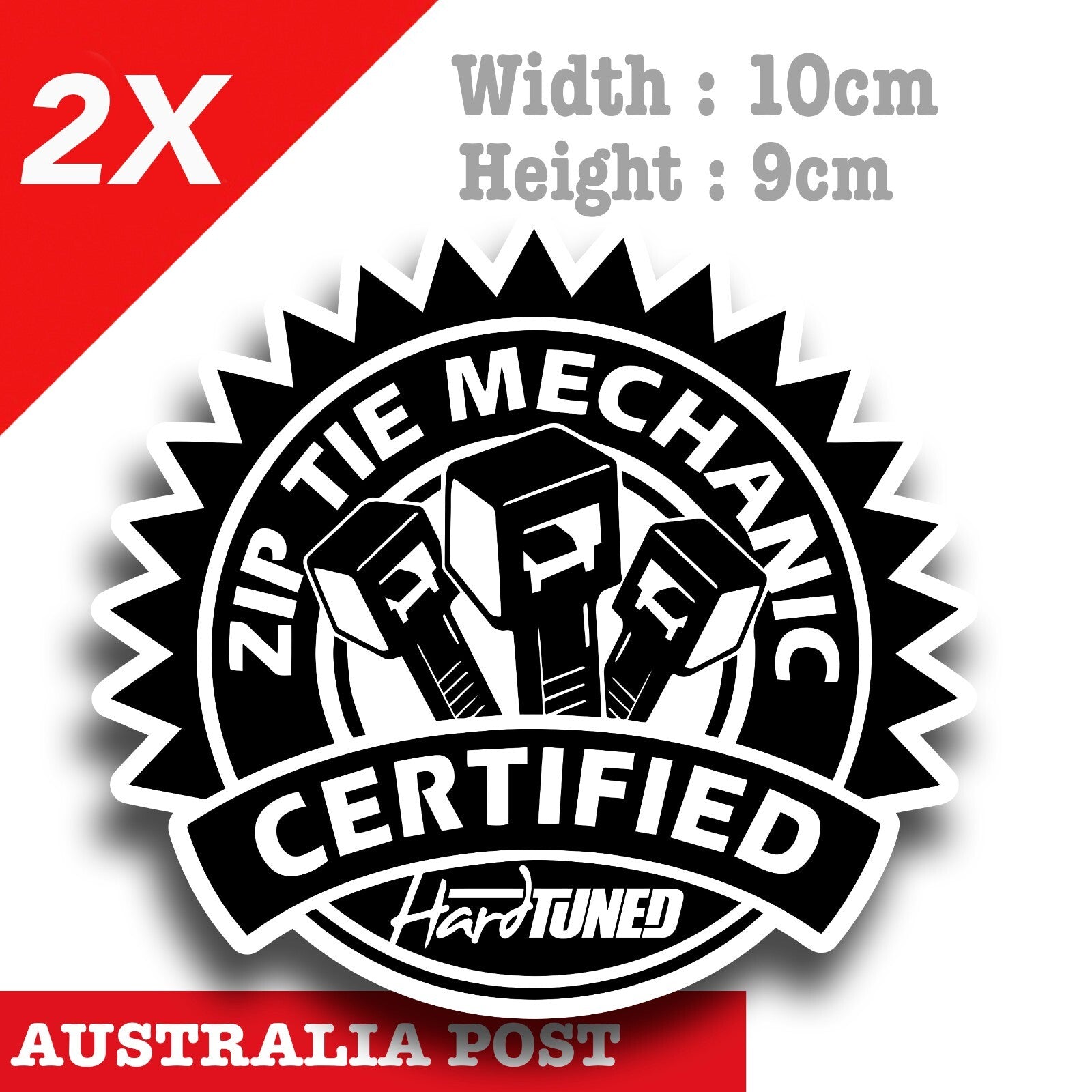 Zip Tie Mechanic Funny Mechanic - Zip Tie Certified Sticker 
