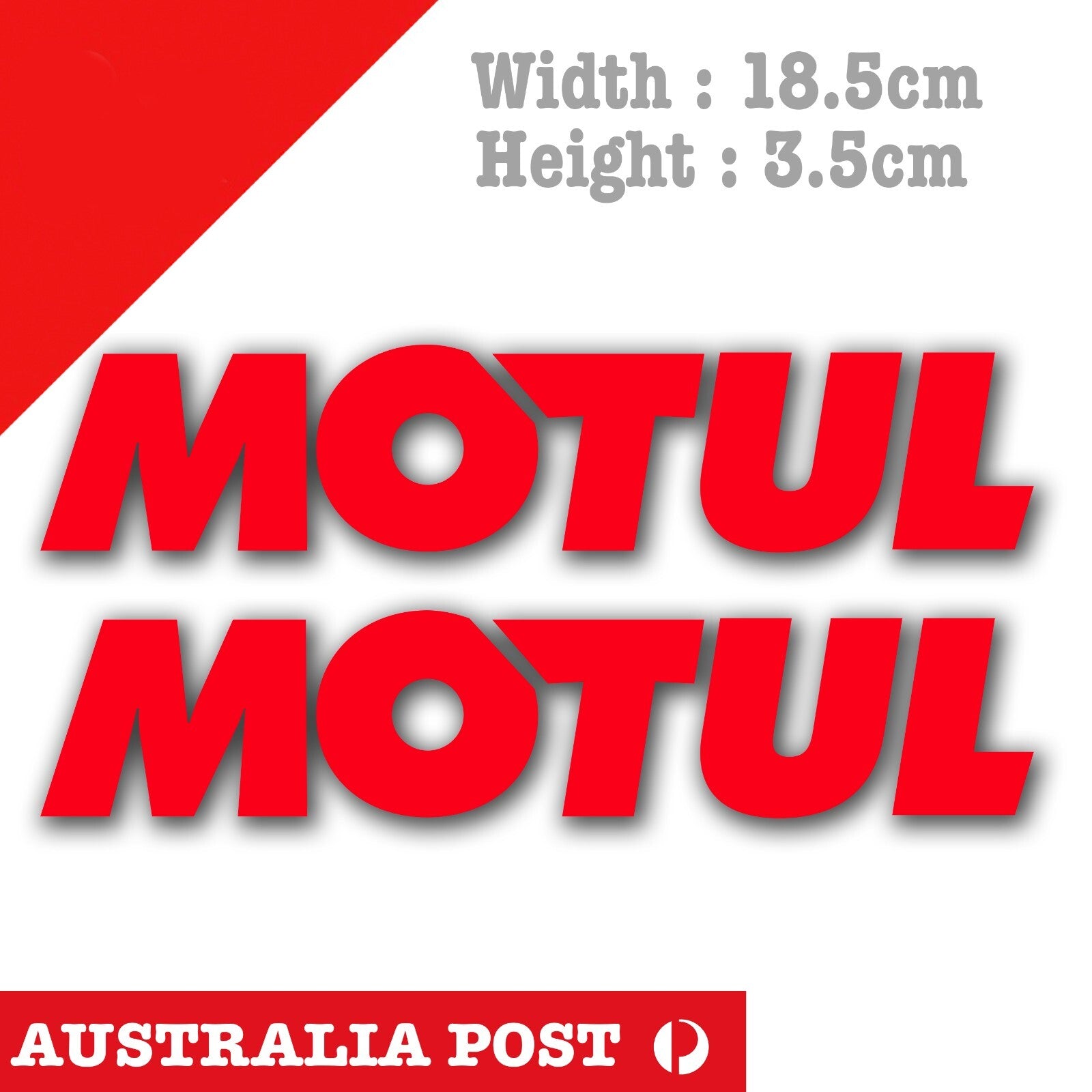 MOTUL Logo Stickers