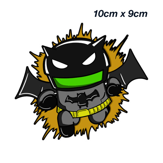 Batman As Android Bat - Dark Knight Hunter  Laptop , Car  Decal Sticker