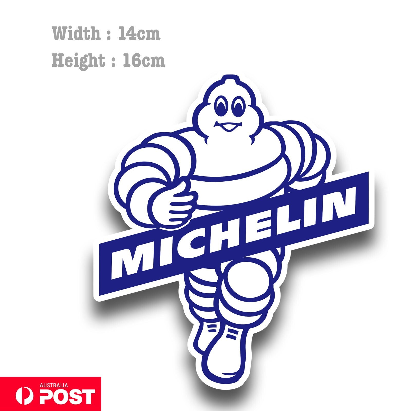 MICHELIN Man Tyre  Logo Mascot Decal Sticker