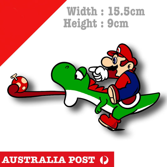 Mario & Yoshi , Super Mario, Nintendo Super Mario and Yoshi  Sticker