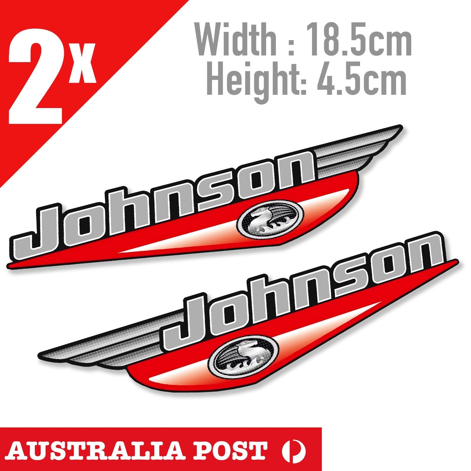Johnson 150HP 1999-2000 outboard Boat engine decals sticker Set