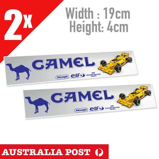 CAMEL TROPHY FORMULA 1 , F1 Racing Car Banner Sticker