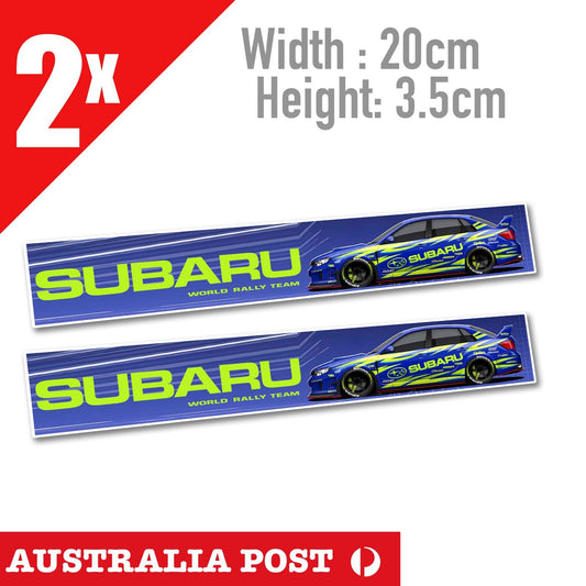 Subaru World Rally Racing Banner, Japan, WRX STi JDM BRZ Scion Impreza