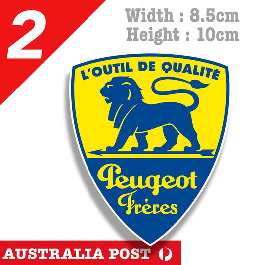 PEUGEOT Vintage Logo , Ute Car 4x4  Vinyl Sticker