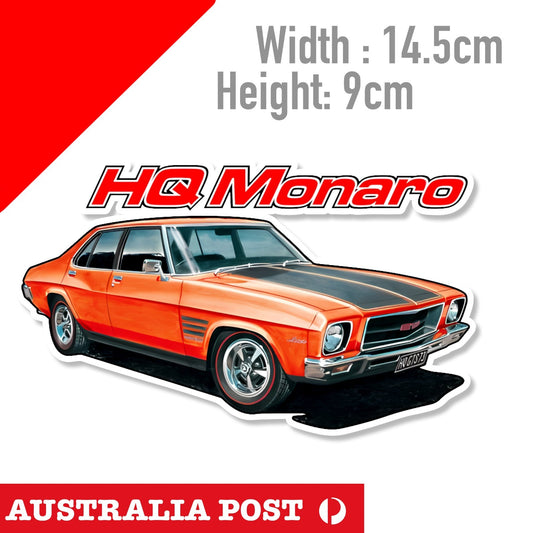 HQ GTS HOLDEN MONARO ,TOOLBOX WELDER MANCAVE Sticker