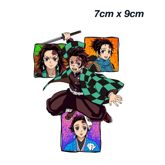 Demon Slayer Tanjiro kamado JDM Laptop , Car  Decal Sticker 