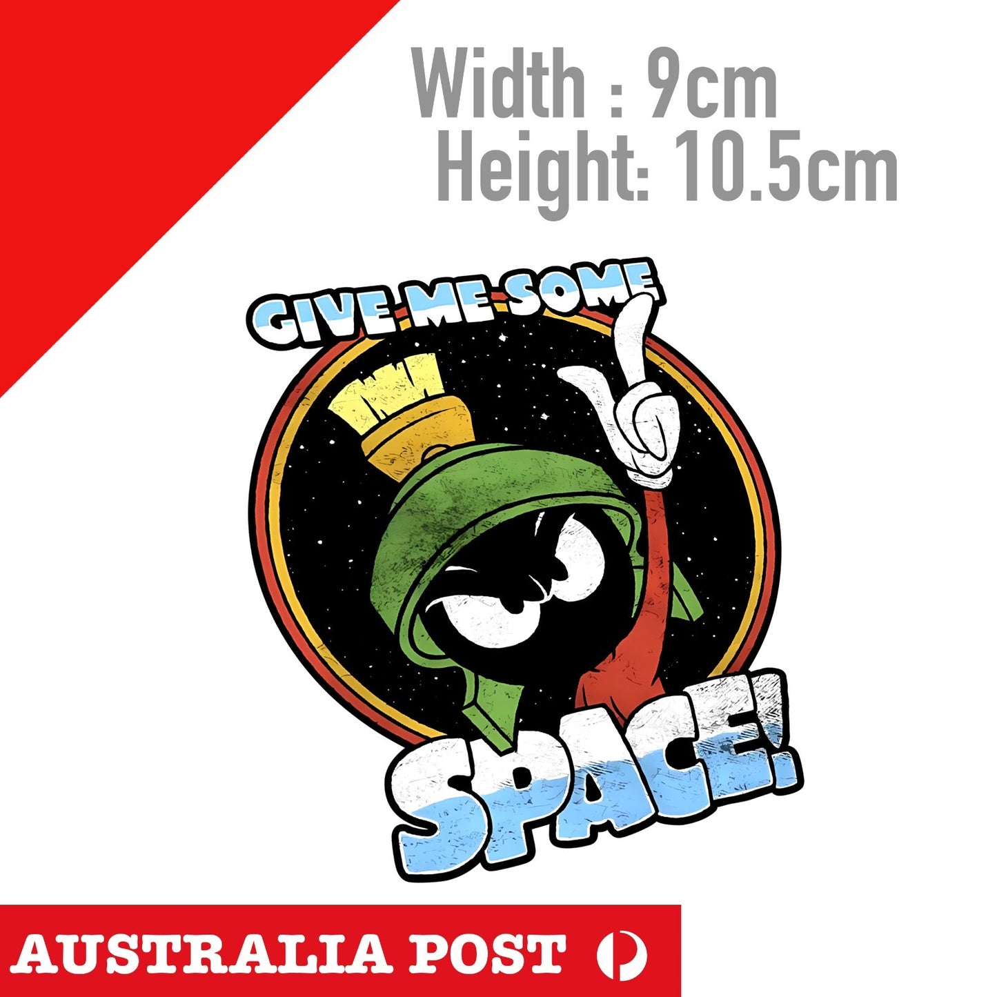 Marvin the MARTIAN Funny Sticker