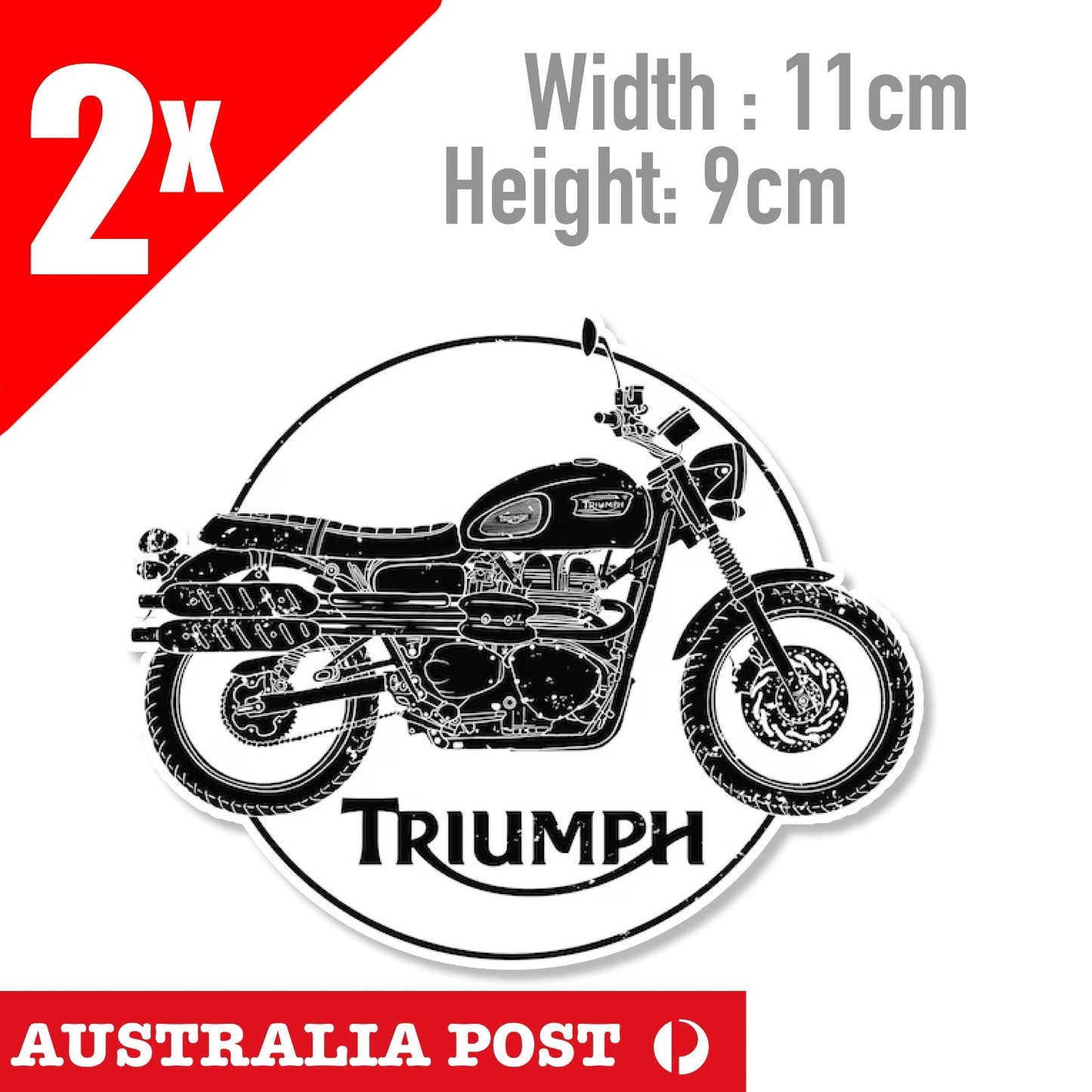 Triumph Motorcycle  Sticker