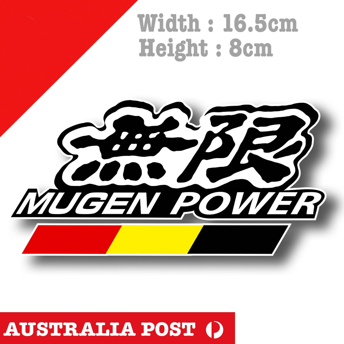 Mugen Power Motorsports  JDM Car Honda Logo JDM Sticker