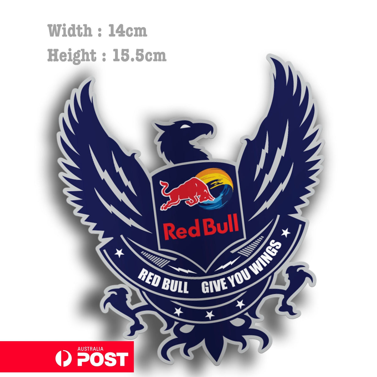 Red Bull Logo - Red Bull Gives You Wings , Fridge , Bar Vinyl Decal Sticker
