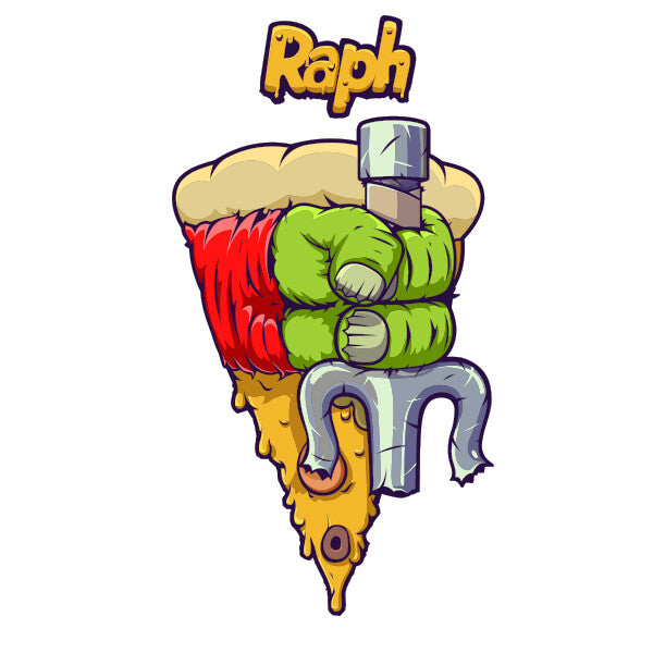 Ninja Turtles Hands Ralph  Laptop , Car  Decal Sticker 