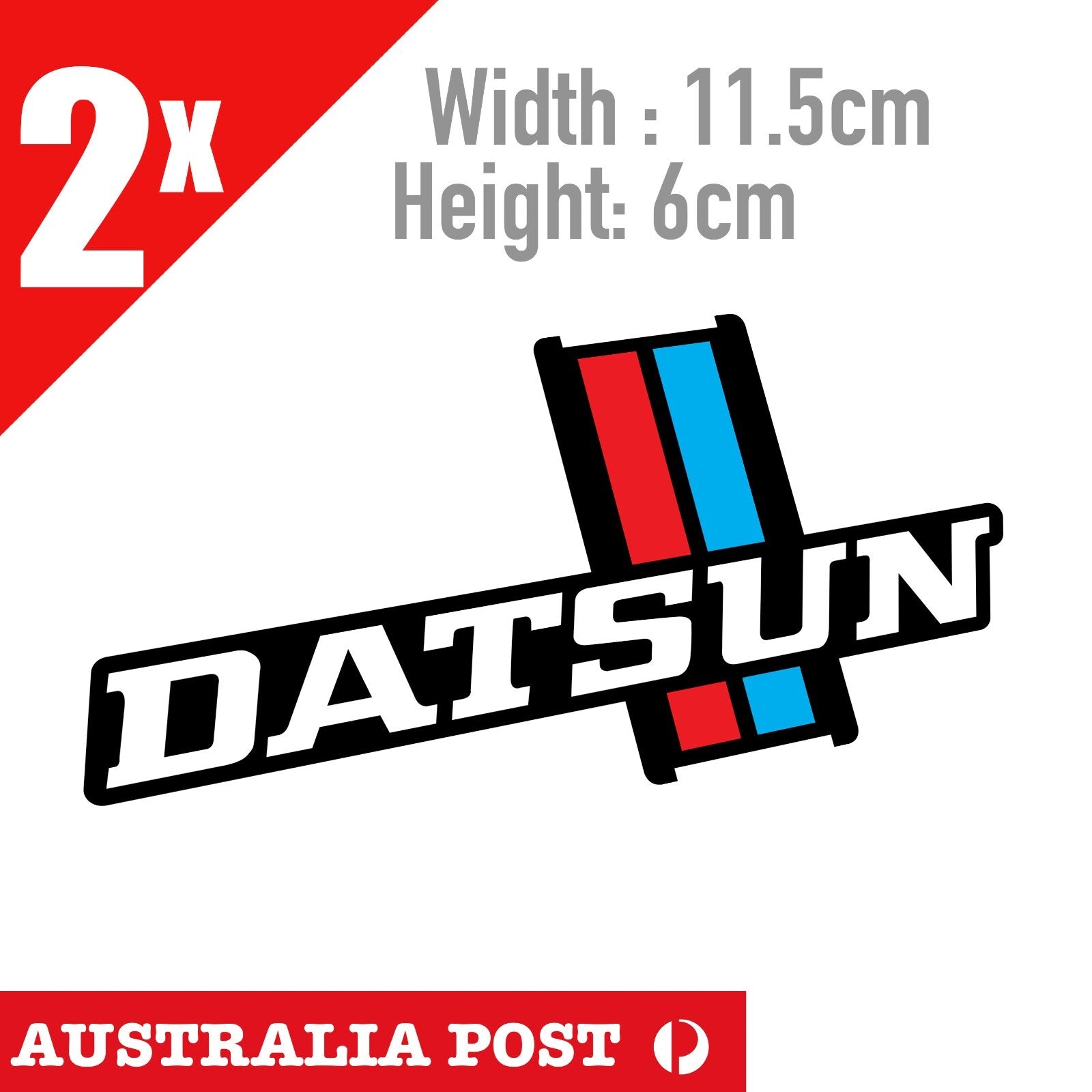 Datsun 620 Badge Laptop , Car  Decal Sticker 