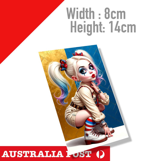 CUTE Baby Harley Quinn Suicide Squad baby Sticker