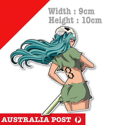 Bleach Nelliel Espada 3 Skull Waifu Material JDM Decal Sticker