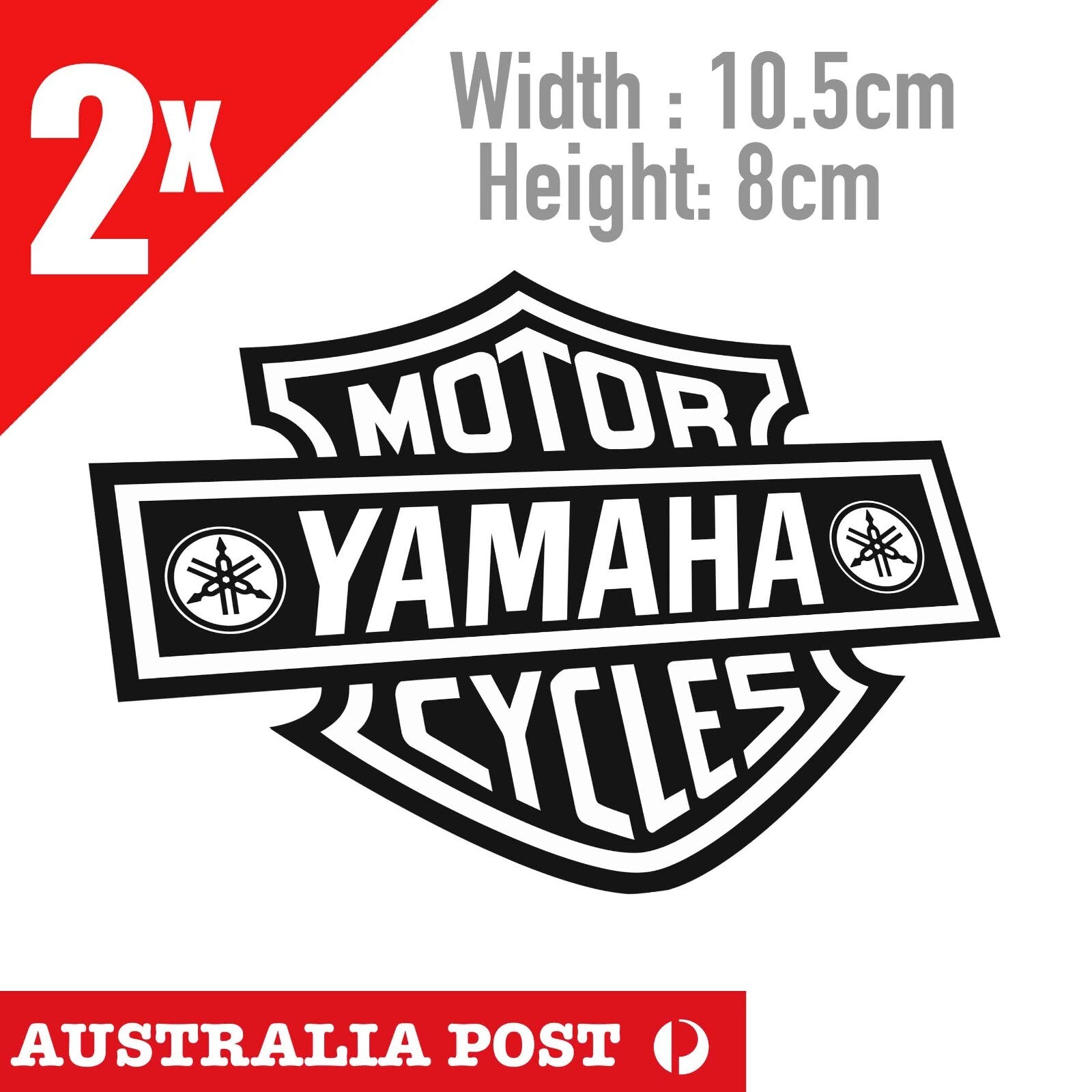 YAMAHA Motorcycle Logo, Helmet, Fuel Tank Stickers