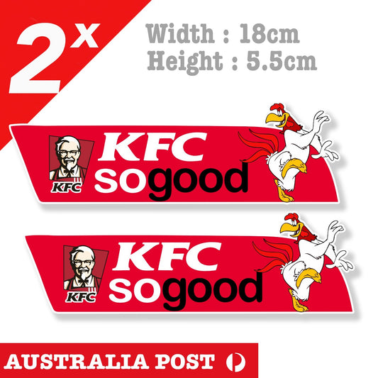 KFC Kentucky Fried Chicken Banner Funny Chicken Logo  Sticker
