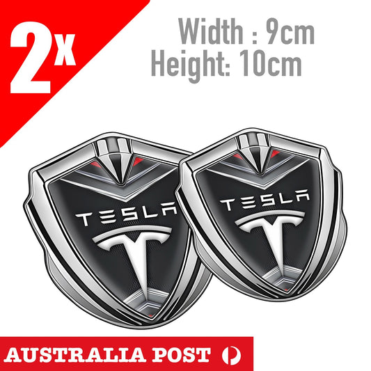TESLA  badge, Laptop , Car  Badge Style, Model Y, Model 3 Badge Style  Sticker