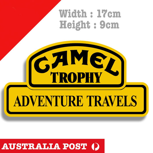 Land Rover , Camel Trophy Logo, Adventure Travels Sticker