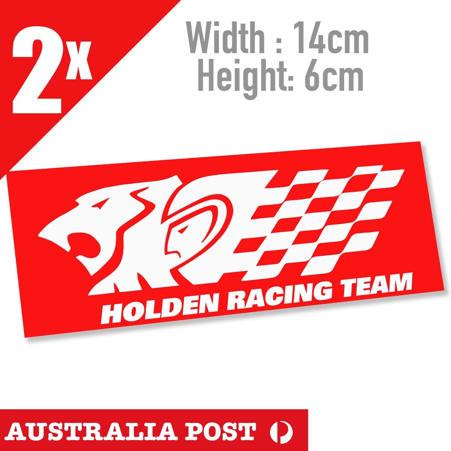HOLDEN Racing Team Banner ,Holden Commodore, Racing Team Banner Stickers