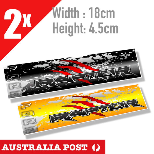 Ford Raptor Monster Claws 4x4 Off Roading Logo  , 4x4 4WD Banner Stickers