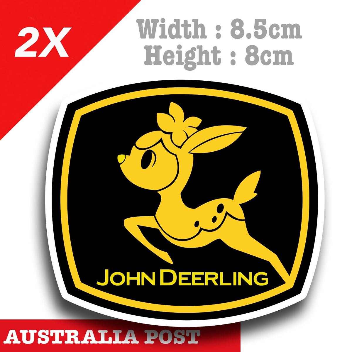 John Deere Logo , John Deere Funny Logo Stickers