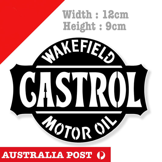 CASTROL  WAKEFIELD Motor Oil STICKER