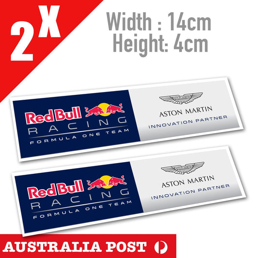 Red Bull Racing Aston Martin Logo Laptop , Car  Vinyl  Sticker 