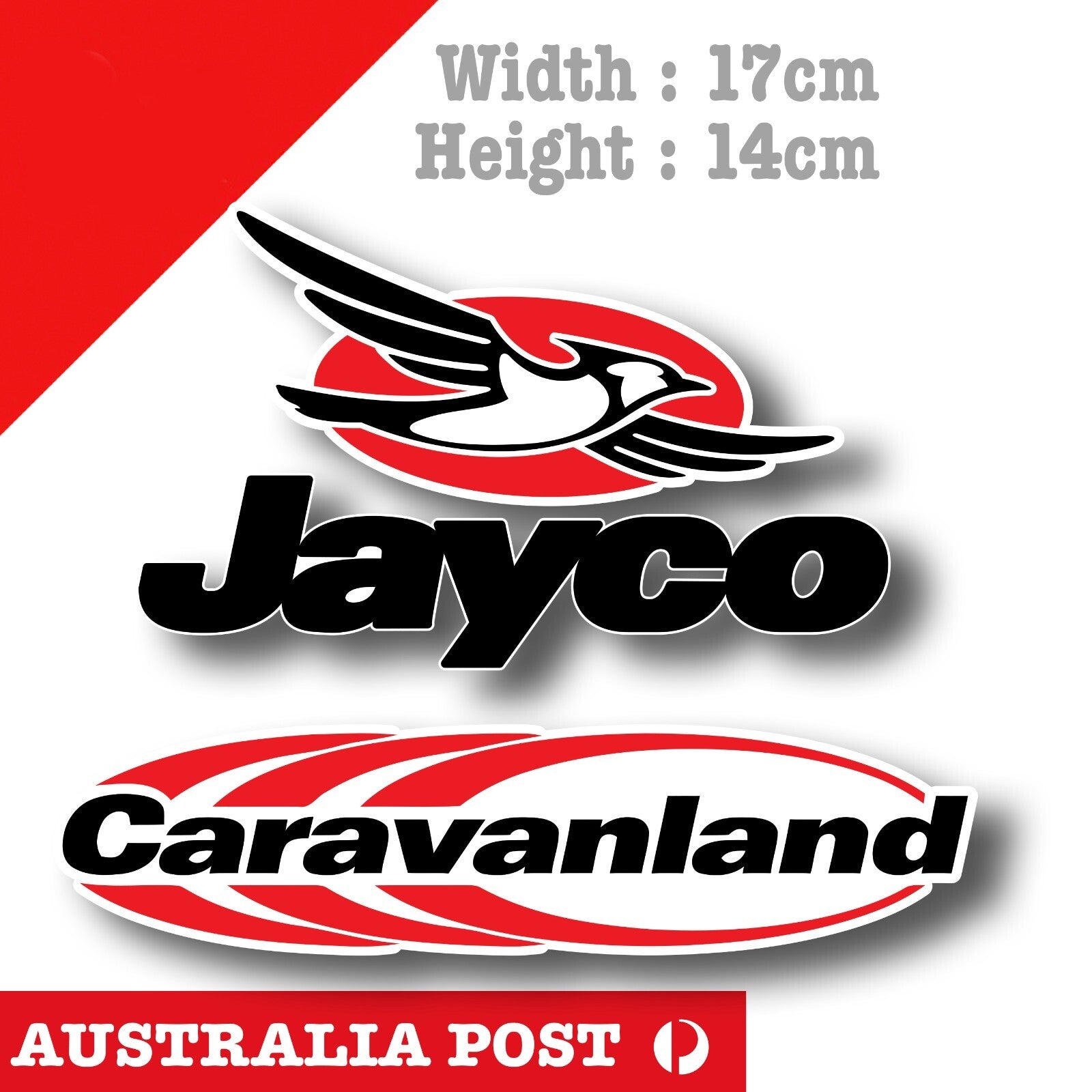 Jayco Caravan Logo  Caravanland , RV , Camping Outdoor, JAYCO Logo Sticker