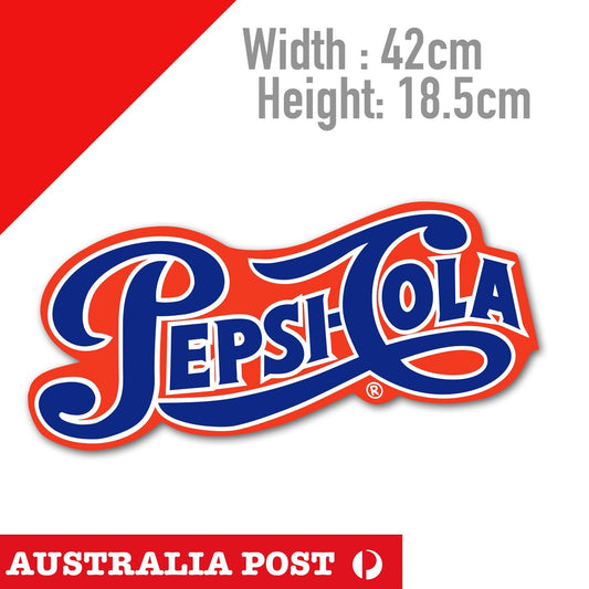 Pepsi Vintage Logo Old Retro Large Sticker
