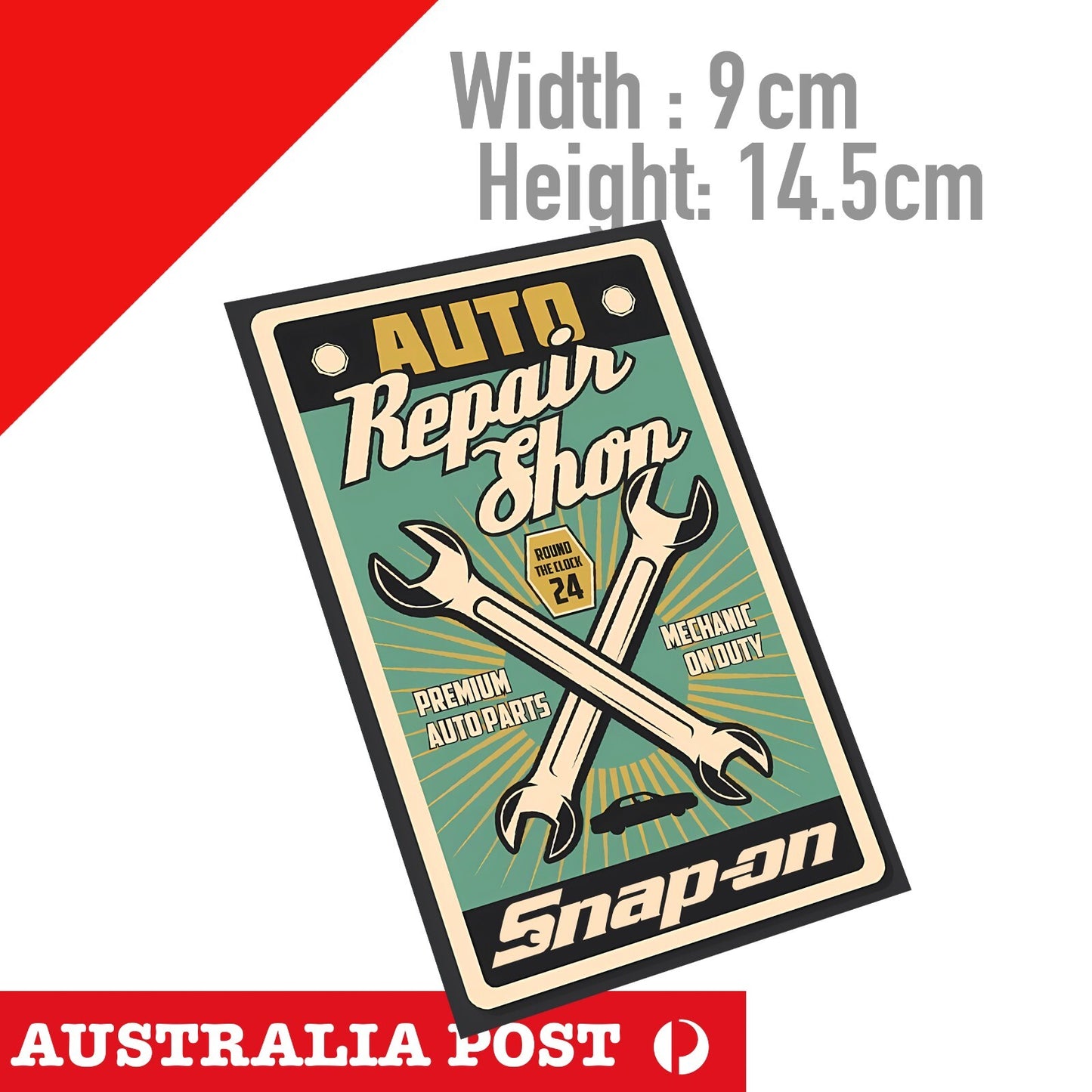 SNAP ON TOOLS Stickers High Performance Tools, Repair Shop Sticker