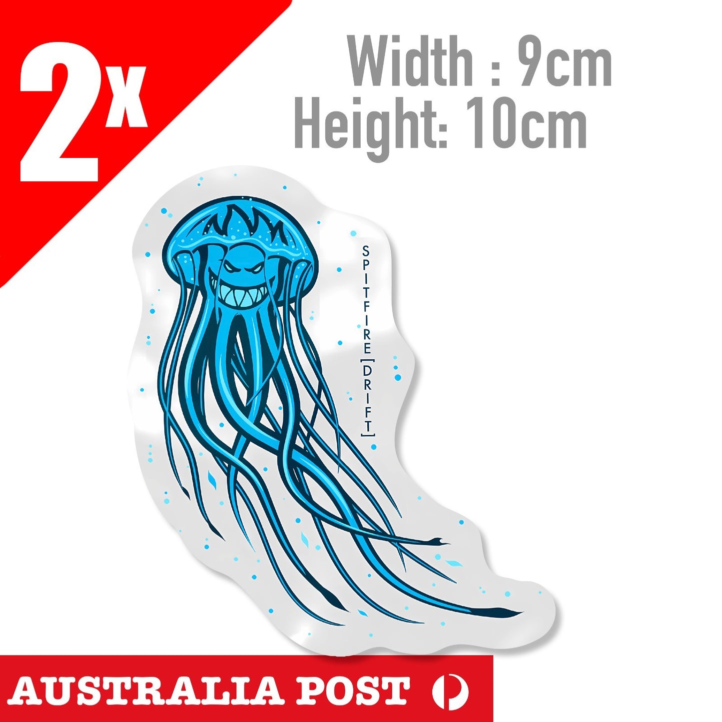 Spitfire X Atlantic Drift Jelly Sticker