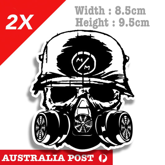 Metal Mulisha Motorcycle , Helmet Logo Decal Sticker