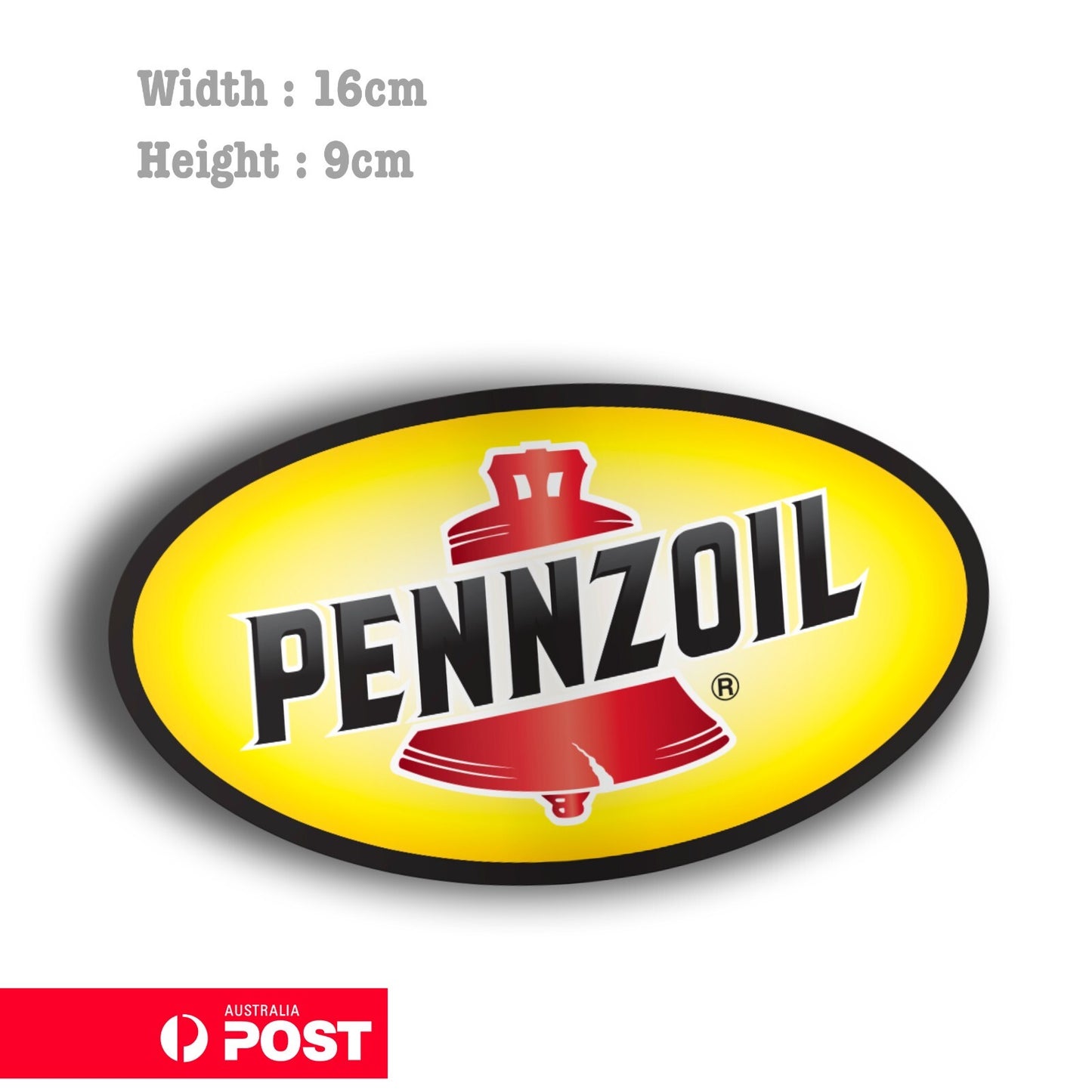 Pennzoil Oil Logo  Vinyl  Sticker