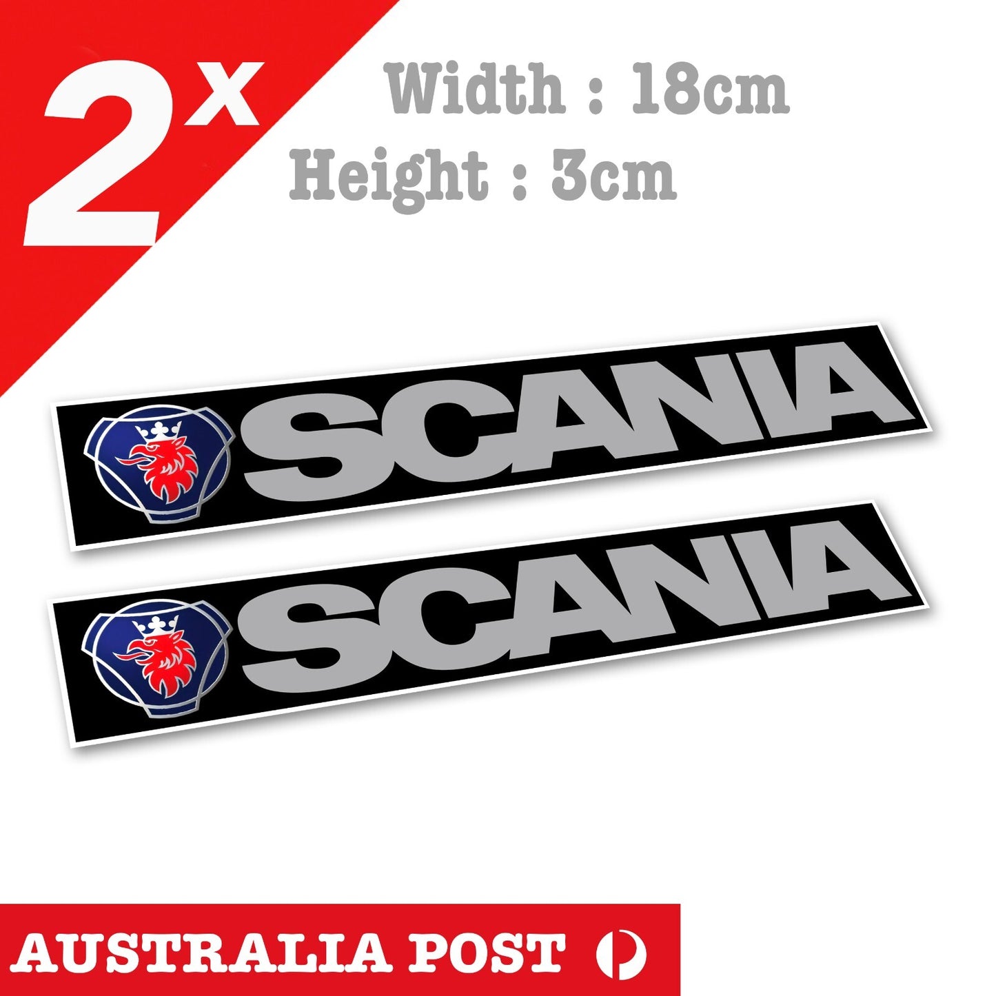 SCANIA Logo Australia Truck banner  Vinyl  Stickers