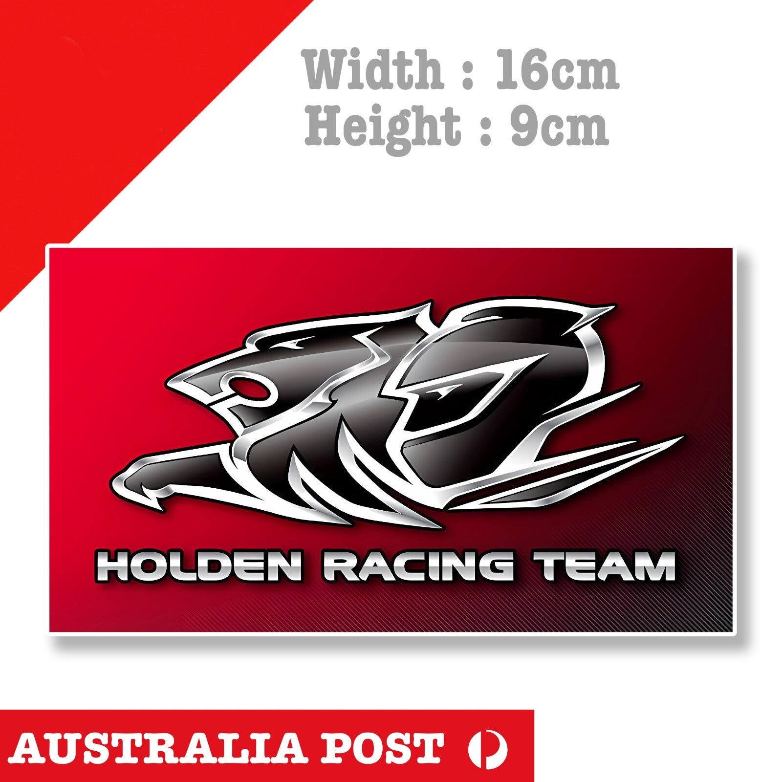 HOLDEN Commodore HVS Badge, V8 Supercar, HOLDEN Racing Team Sticker